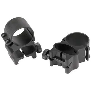 Anillos Weaver See-Thru Detachable Top Mount 1" BLACK