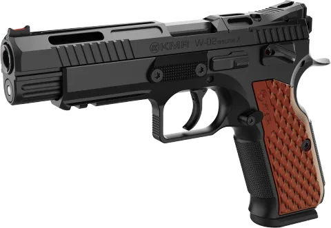 Pistola KMR Precision Arms, modelo W-02 SPECTRA X OR, calibre 9mm, capacidad 17+1Rds. Cañón de 5''.