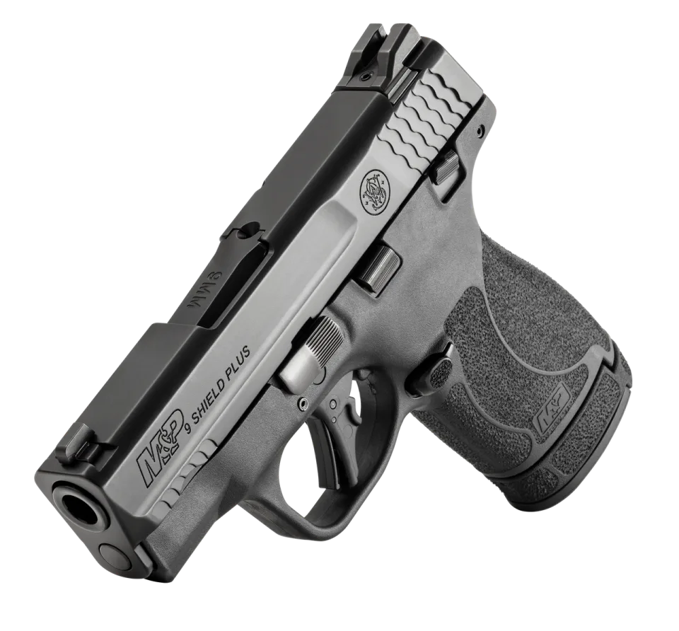 Pistola Smith & Wesson, modelo M&P9 Shield Pluss, TS, calibre 9MM, cañón 3,1'', capacidad 10 / 13 Rds