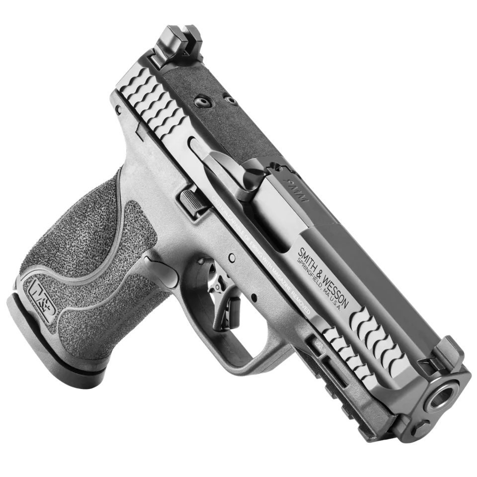 Pistola Smith & Wesson, modelo M&P9 M2.0 OR NTS, cañón 4,22'', calibre 9mm, capacidad 17+1Rd.