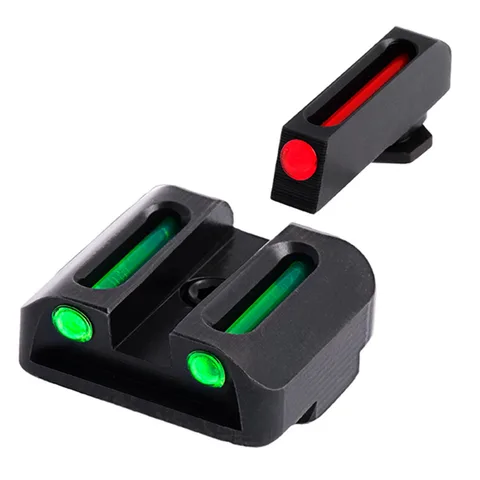 Miras abierta TRUGLO FIBER OPTIC PISTOLA GLOCK (Alta)