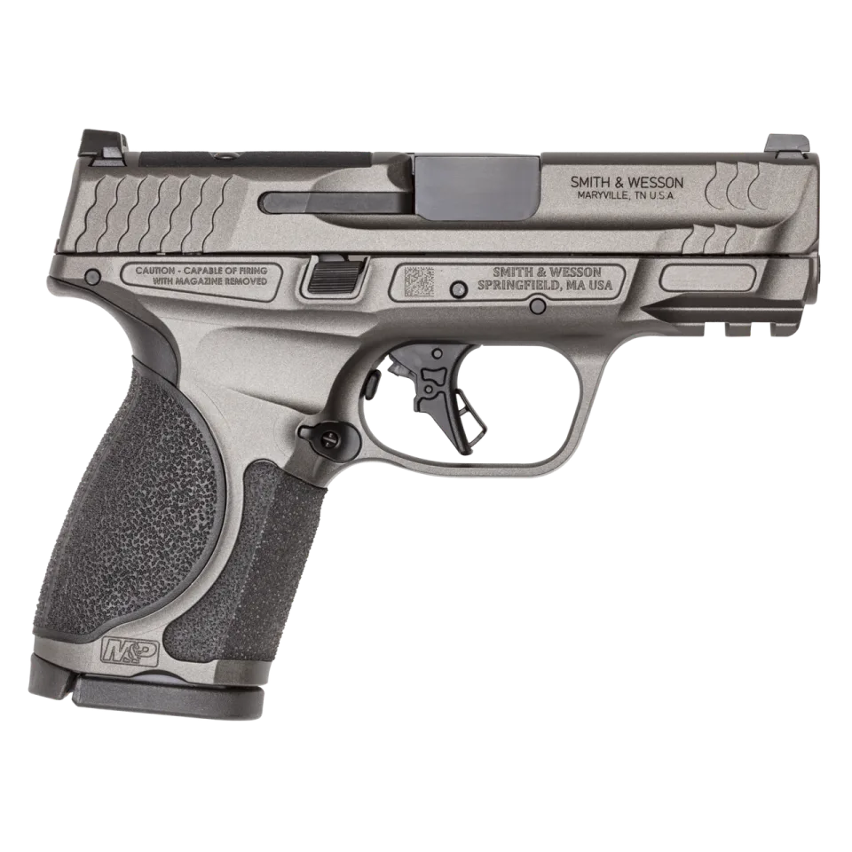 Pistola Smith & Wesson, modelo M&P9 METAL 2.0 Compact, cañón 3,6'' calibre 9mm, capacidad 15Rd
