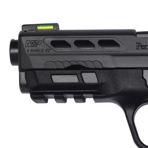Pistola Smith & Wesson, modelo M&P9 Shield EZ Ported Black, cañón 3,8'', calibre 9mm, capacidad 8+1Rd.