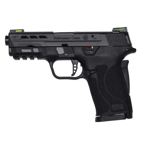 Pistola Smith & Wesson, modelo M&P9 Shield EZ Ported Black, cañón 3,8'', calibre 9mm, capacidad 8+1Rd.