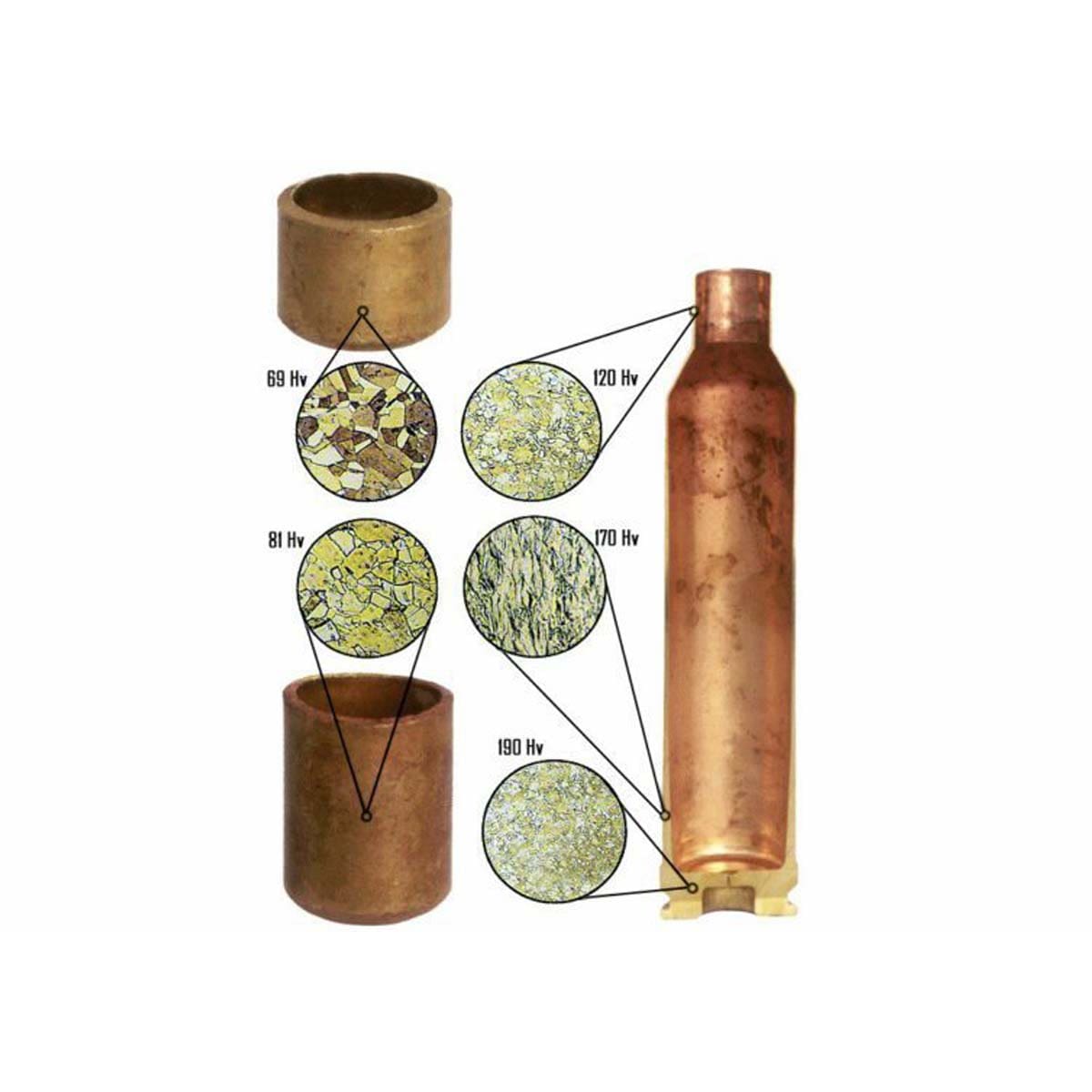 Vaina NORMA, sin capsular, para recarga de munición, calibre .338 Lapua Magnum, Paquete 50u.