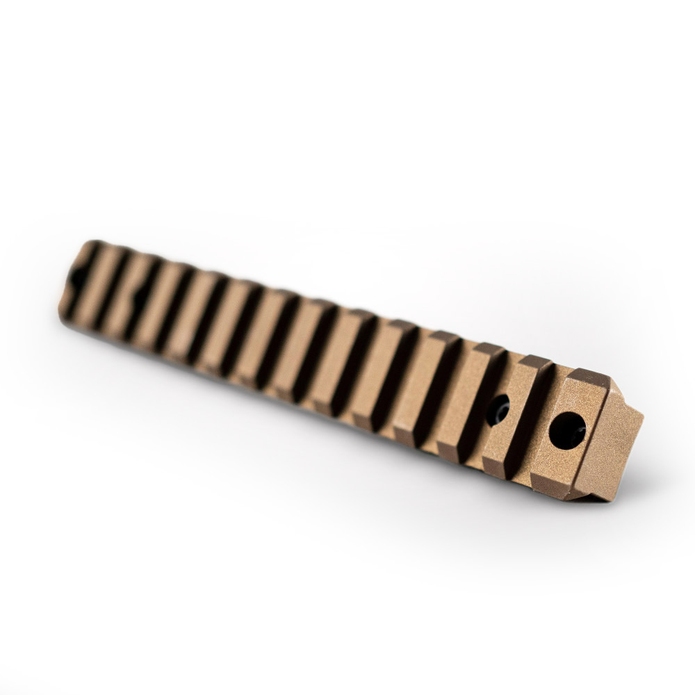 Riel de 1 pieza, Para Remington 700 acción corta, derecho, Bronce, 20 MOA