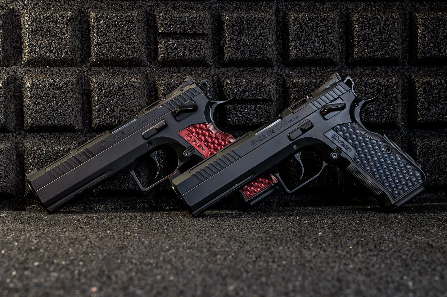 Pistola KMR Precision Arms, Modelo L-02 ESPECTRA OR, calibre 9mm, cañón 5'', Capacidad 17 + 1rd