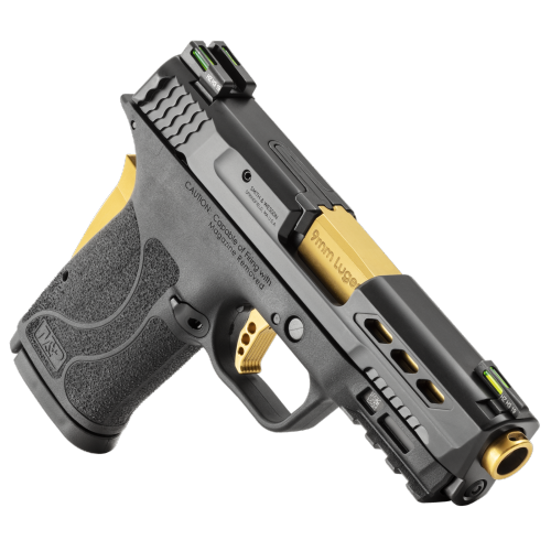 Pistola Smith & Wesson, modelo M&P9 Shield EZ Gold, cañón 3,8'', calibre 9mm, capacidad 8+1Rd.