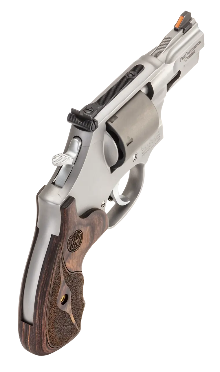 Revólver Smith & Wesson, modelo 986, calibre 9MM, cañón 2,5'', capacidad 7Rd.