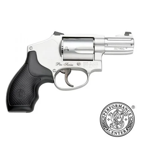 Revolver Smith & Wesson, modelo 640 Performance Center, cañón 2,125'', calibre .357 Magnum, capacidad 5Rd.
