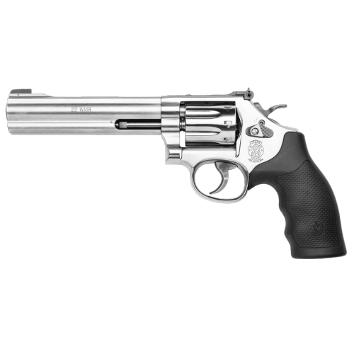 Revolver Smith & Wesson modelo 648 6'', calibre .22 Magnum, capacidad 8Rd.