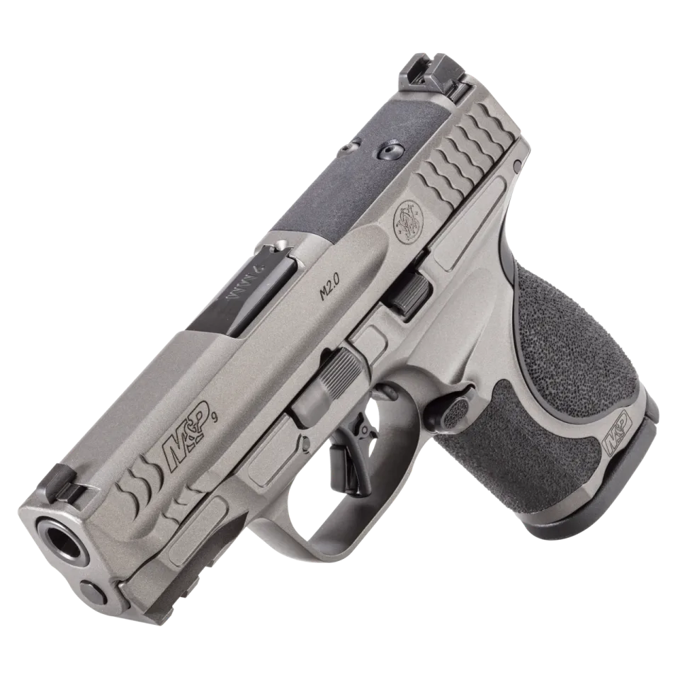 Pistola Smith & Wesson, modelo M&P9 METAL 2.0 Compact, cañón 3,6'' calibre 9mm, capacidad 15Rd