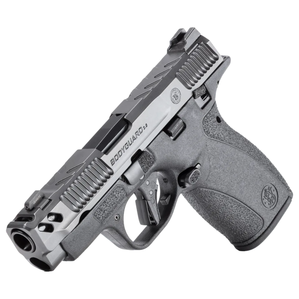 Pistola Smith & Wesson, modelo BODYGUARD 2.0, calibre 380 Auto, capacidad 10/12 Rds