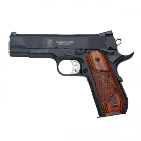 Pistola Smith & Wesson, modelo SW1911SC E-SERIES™ ROUND BUTT SCANDIUM FRAME, cañón 4,25'', calibre .45ACP, capacidad 8+1Rd.