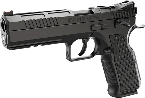 Pistola KMR Precision Arms, Modelo L-02 ESPECTRA OR, calibre 9mm, cañón 5'', Capacidad 17 + 1rd