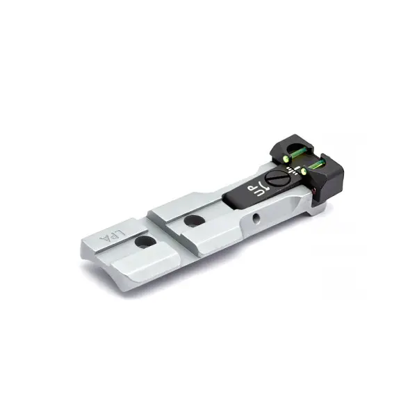 Juego de miras LPA WXT03F2 para revólver Smith&Wesson con fibra óptica