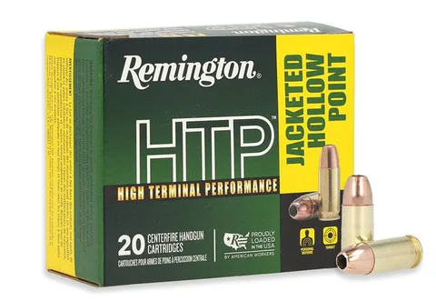 Munición Remington, modelo High Terminal Performance, calibre 9mm, 147 grains, Hollow Point