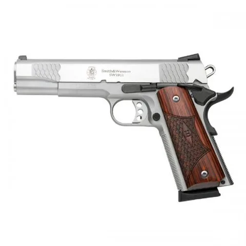 Pistola Smith & Wesson, modelo SW1911 E-SERIES™, cañón 5'', calibre .45ACP, capacidad 8+1Rd.