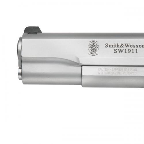 Pistola Smith & Wesson modelo 1911PC, cañón 5'', calibre 9mm, capacidad 10+1Rd.