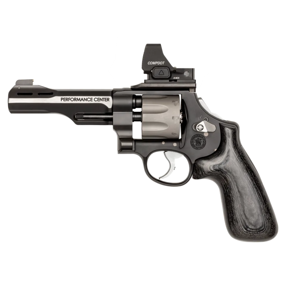 Revolver Smith & Wesson, modelo 327 Performance Center (Jerry Miculek), calibre 9MM, capacidad 8rd