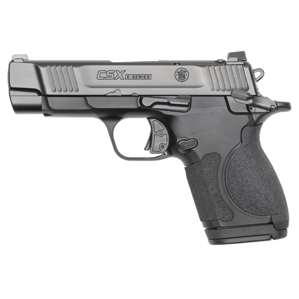 Pistola Smith & Wesson modelo CSX, calibre 9MM, 3 cargadores 12/15/17+1 Rds. Cañón de 3,6''