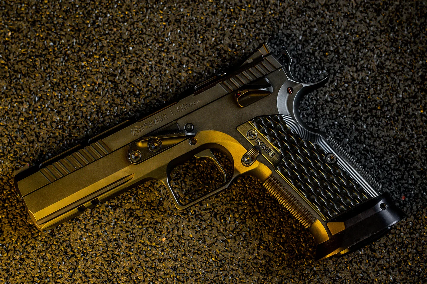 Pistola KMR Precision Arms, Modelo L-02 ORCA OR, calibre 9mm, cañón 5'', Capacidad 19 + 1rd (copia)