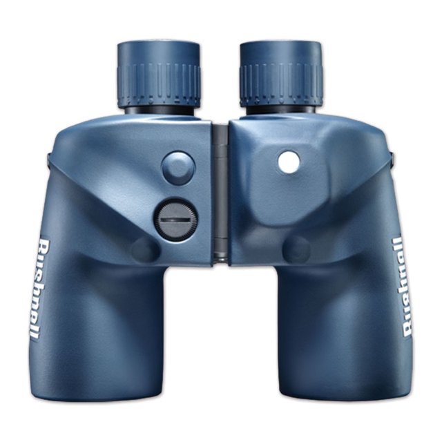 Binocular Bushnell Marine 7x 50MM, Con Compás y Telémetro interno