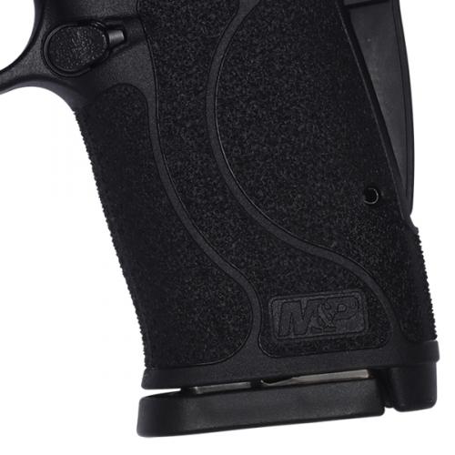 Pistola Smith & Wesson, modelo M&P9 Shield EZ Ported Black, cañón 3,8'', calibre 9mm, capacidad 8+1Rd.
