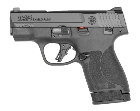 Pistola Smith & Wesson, modelo M&P9 Shield Pluss, TS, calibre 9MM, cañón 3,1'', capacidad 10 / 13 Rds