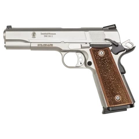 Pistola Smith & Wesson Performance Center, modelo SW1911 Pro Series, cañón 5'', calibre 9mm, capacidad 10+1Rd.