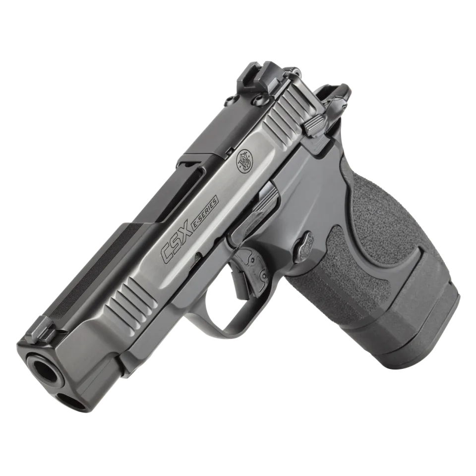 Pistola Smith & Wesson modelo CSX, calibre 9MM, 3 cargadores 12/15/17+1 Rds. Cañón de 3,6''