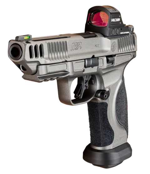 Pistola Smith & Wesson, modelo M&P®9 M2.0 COMPETITOR, cañón 5'', calibre 9mm, capacidad 17Rd, con Red-Dot HOLOSUN HS407C
