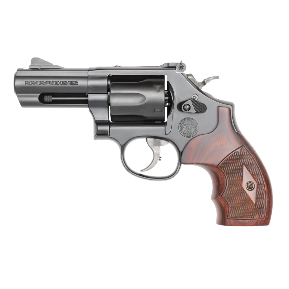 Revolver Smith & Wesson, modelo 19 Carry Comp, Performance Center, calibre .357 Magnum, capacidad 6 Rd.