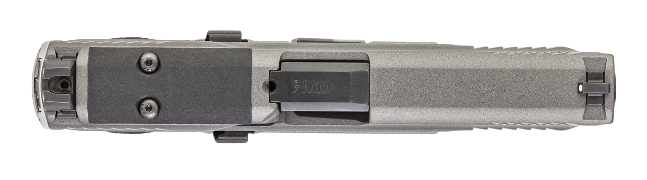 Pistola marca Smith & Wesson modelo M&P9 Metal 2.0, calibre 9MM, con dos cargadores de 17Rds y Mira Red Dot Holosun HS407C X2