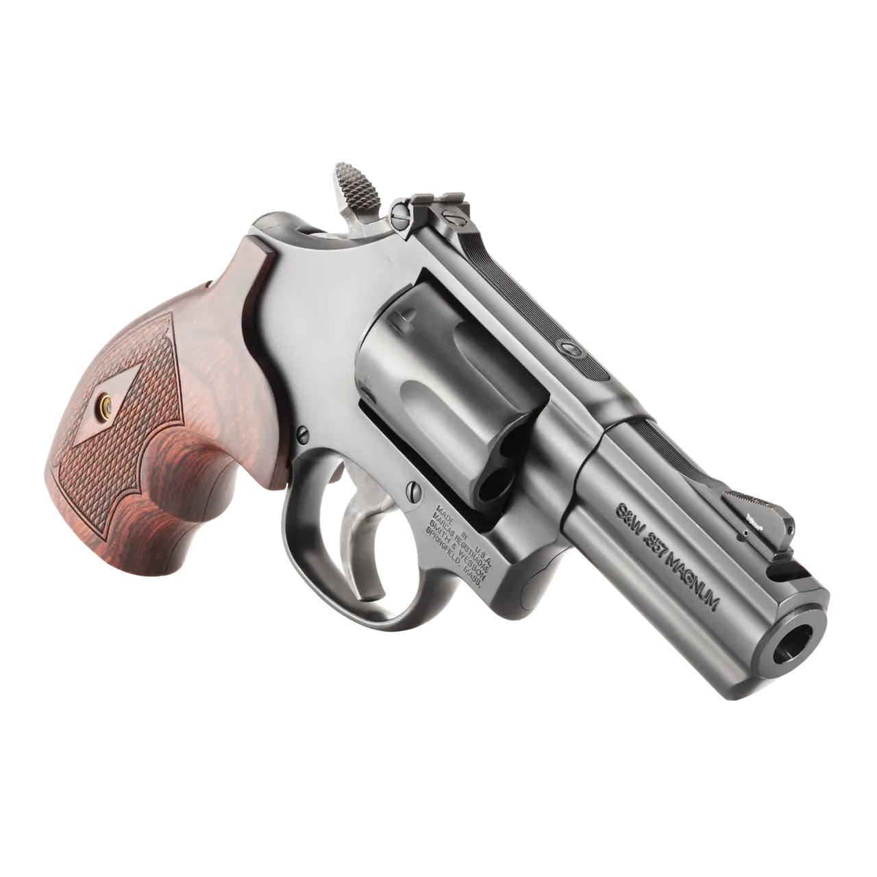 Revolver Smith & Wesson, modelo 19 Carry Comp, Performance Center, calibre .357 Magnum, capacidad 6 Rd.