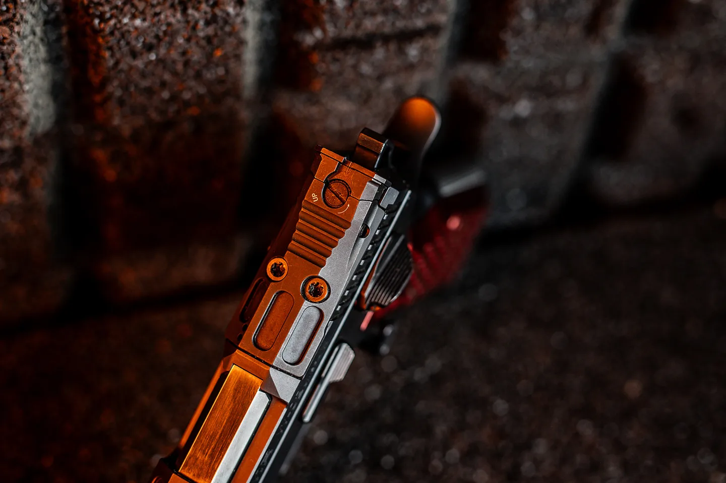 Pistola KMR Precision Arms, Modelo W-02 UMBRA X OR, calibre 9mm, cañón 4,5'', Capacidad 17rd