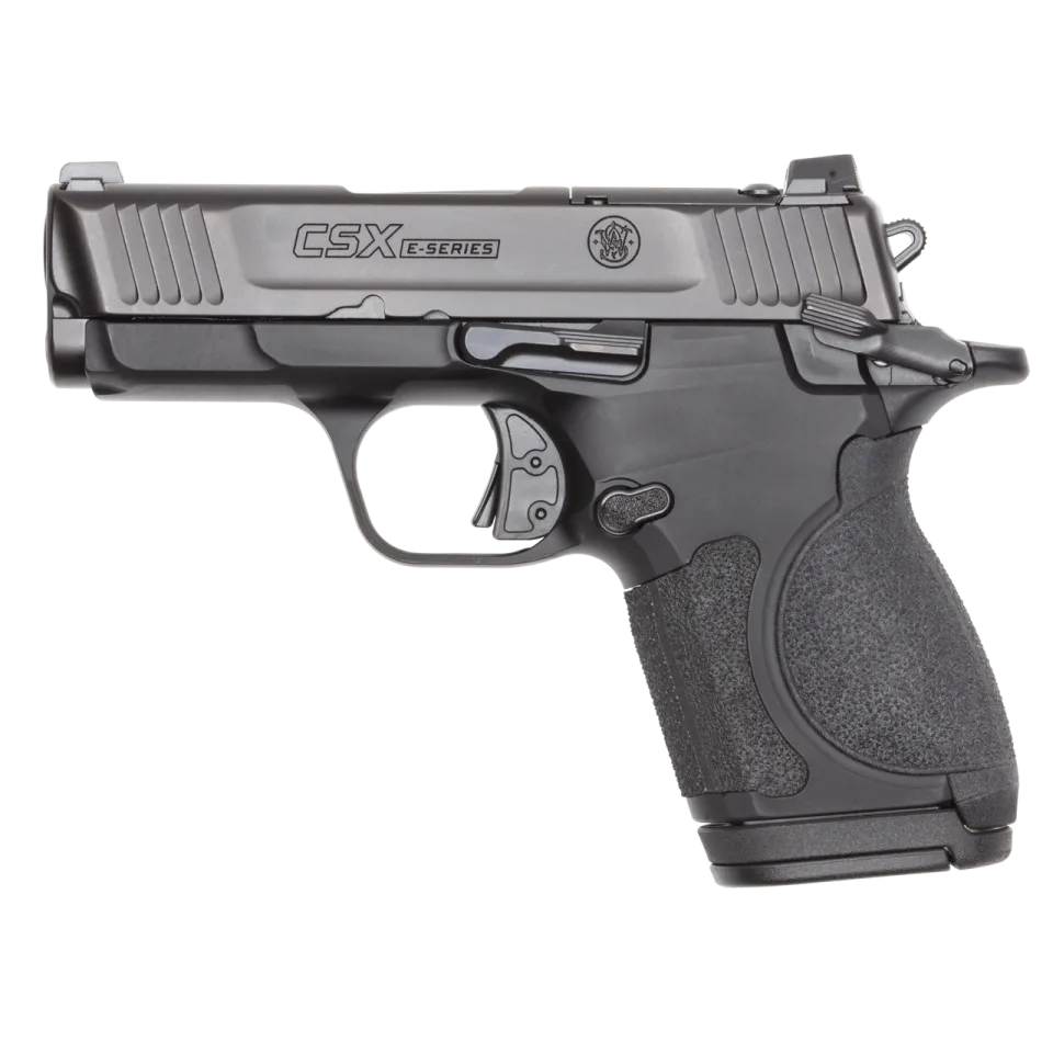 Pistola Smith & Wesson modelo CSX E Series, cañón 3,1'', calibre 9MM, capacidad 12/15/17 Rds