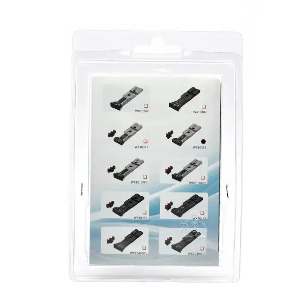 Juego de miras LPA WXT03F2 para revólver Smith&Wesson con fibra óptica