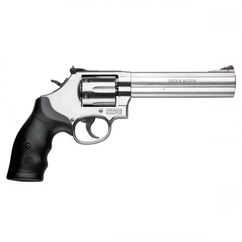 Revólver Smith & Wesson modelo 686, cañón 6'', calibre .357 Magnum, capacidad 6Rd.
