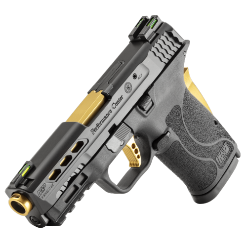 Pistola Smith & Wesson, modelo M&P9 Shield EZ Gold, cañón 3,8'', calibre 9mm, capacidad 8+1Rd.