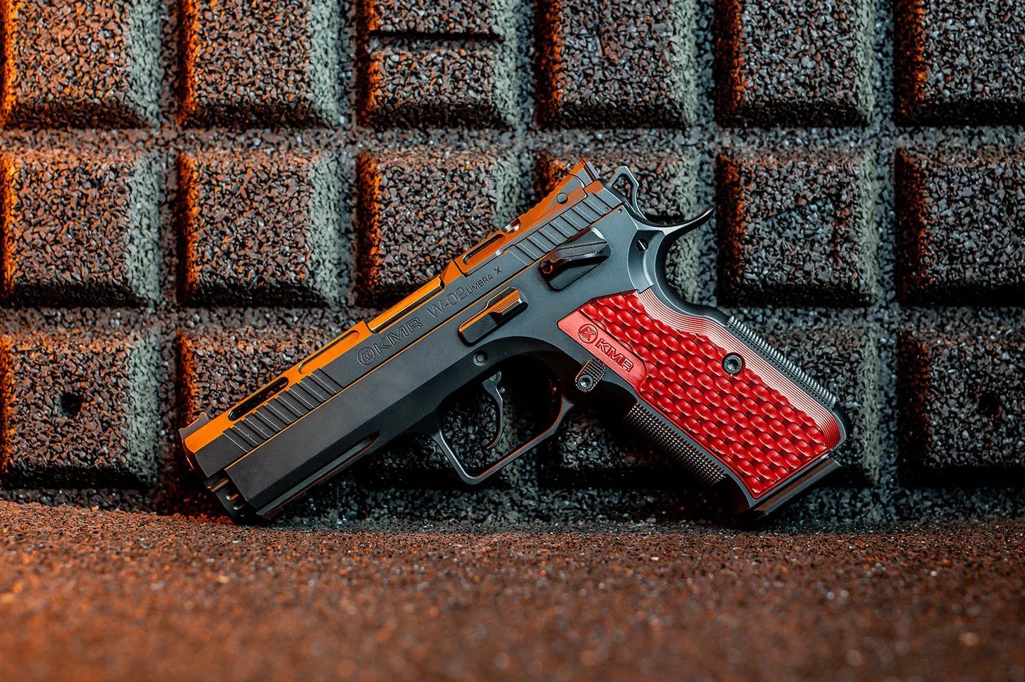 Pistola KMR Precision Arms, Modelo W-02 UMBRA X OR, calibre 9mm, cañón 4,5'', Capacidad 17rd