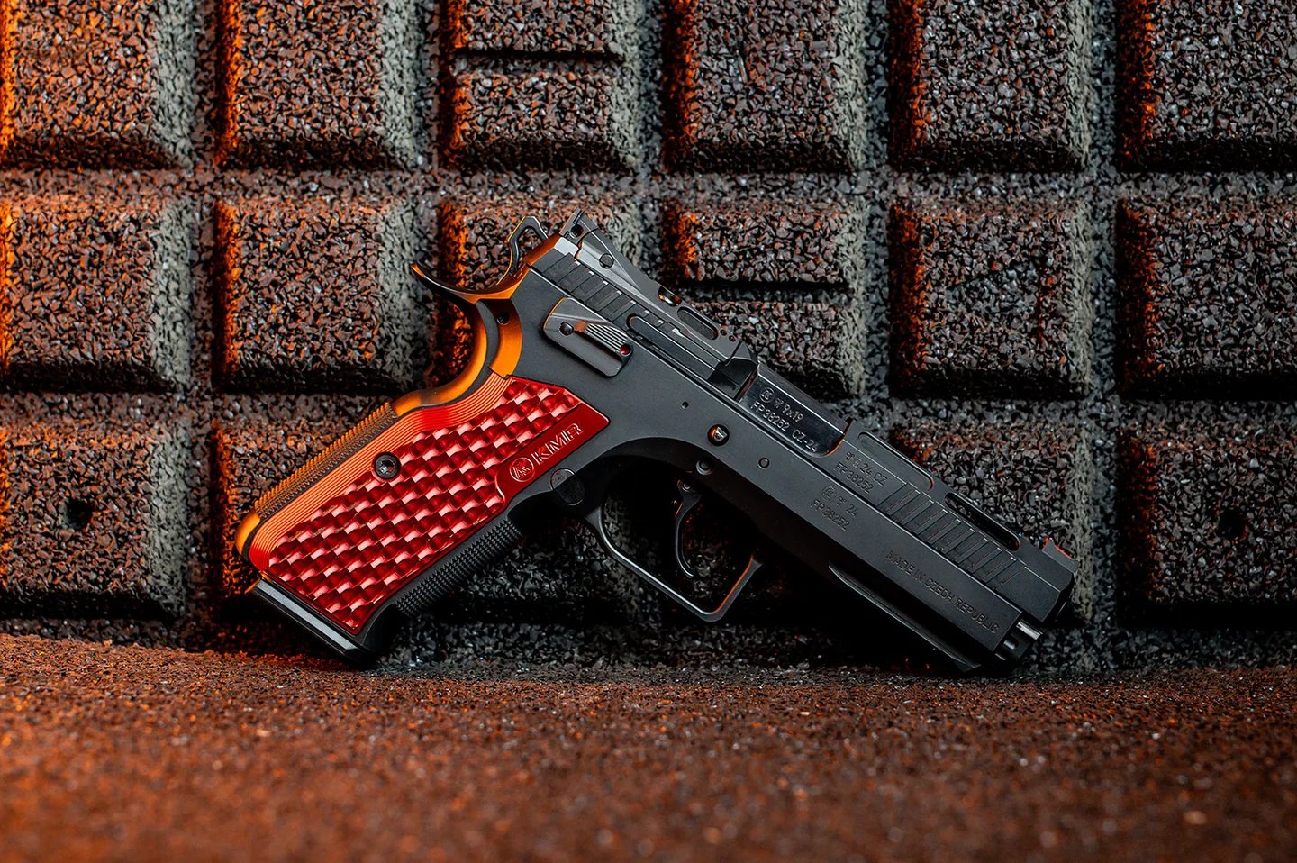 Pistola KMR Precision Arms, Modelo W-02 UMBRA X OR, calibre 9mm, cañón 4,5'', Capacidad 17rd