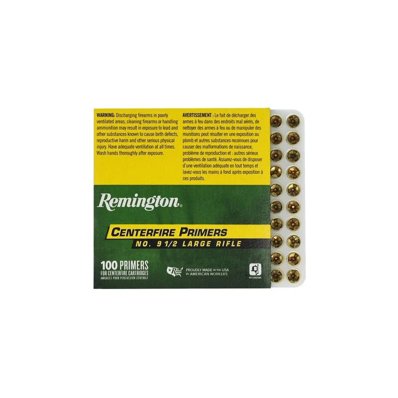 Primers Remington X22608 9-1/2 LARGE RIFLE