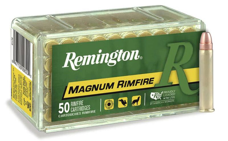 Munición Remington calibre .22 Magnum