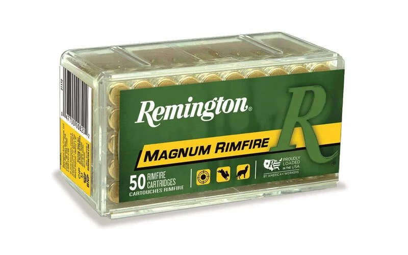 Munición Remington calibre .22 Magnum