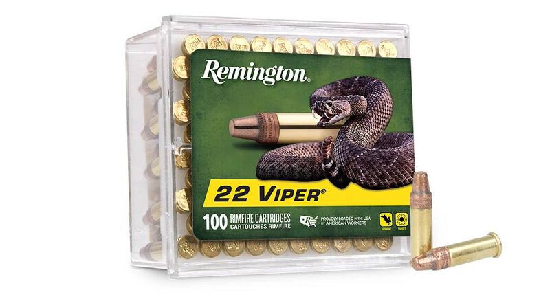 Munición Remington, modelo Viper, calibre .22 LR