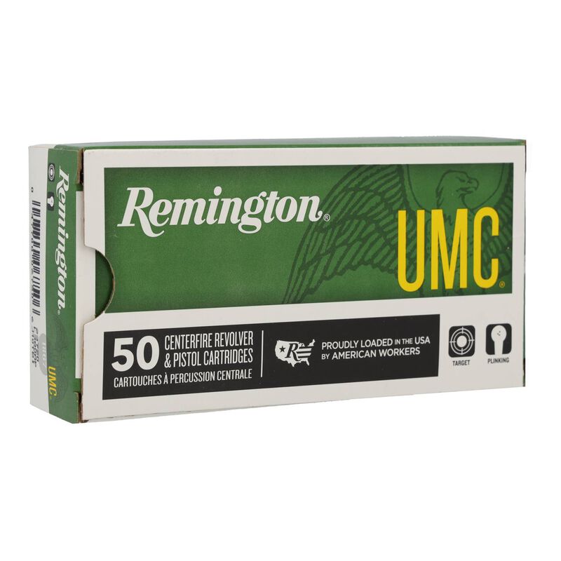 Munición Remington, calibre .380 Auto (9x17mm), UMC, 95 grains