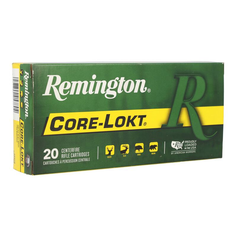 Munición Remington, calibre 45-70 Goverment, Core-Lokt SP, 405 grains