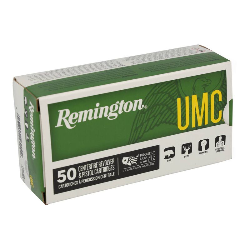 Munición Remington, Calibre .357 Magnum, UMC, 125 grains JSP