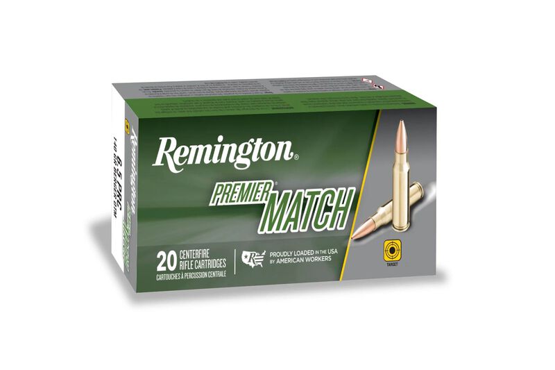 Munición Remington, calibre 6.5 PRC, Premier Match (Open Tip Match), 140 grains